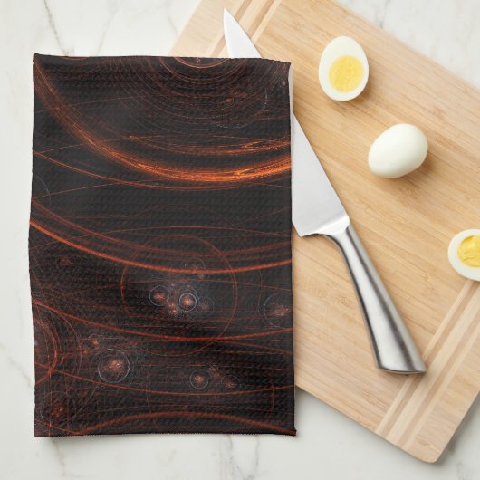 Starlight Abstracte Art Kitchen Towel Theedoek (Quarter Fold)