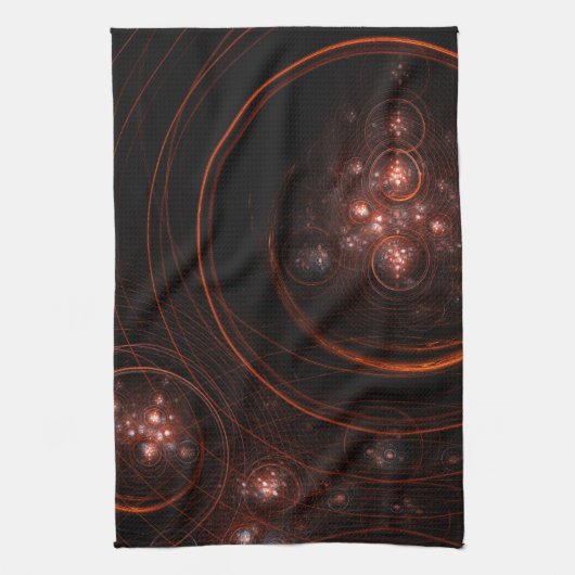 Starlight Abstracte Art Kitchen Towel Theedoek (Verticaal)