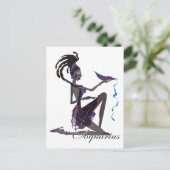 Starlight Aquarius Briefkaarten (Staand voorkant)
