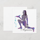 Starlight Aquarius (mannen) Kaart (Voorkant / Achterkant)