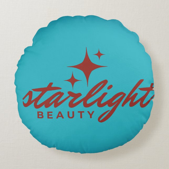 starlight beauty rond kussen (Voorkant)