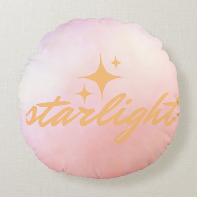 starlight beauty rond kussen (Voorkant)