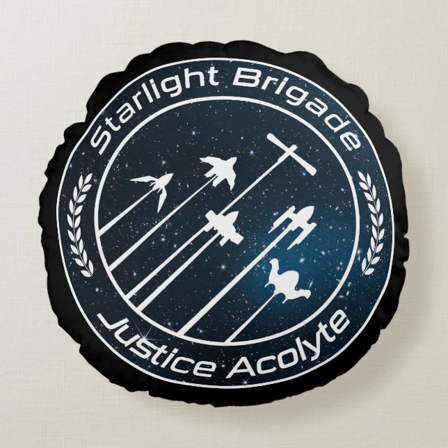 Starlight Brigade TWRP Rond Kussen (Voorkant)