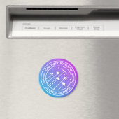 Starlight Brigade Vaporwave Stijl Magneet (Insitu (Vaatwasser))