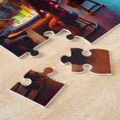 Starlight Cantina Kosmische Buitenlandse Bar Legpuzzel (Zijkant)