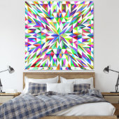 Starlight Canvas Afdruk (Insitu (Slaapkamer))