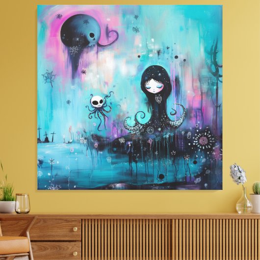 Starlight Canvas Afdruk (Insitu (Woonkamer))