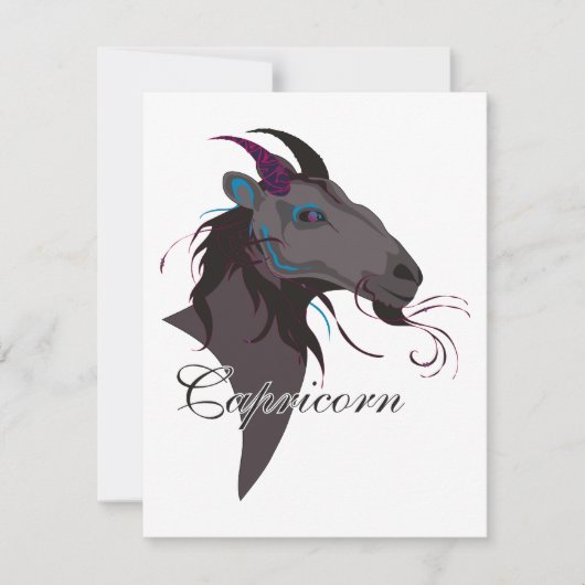 Starlight Capricorn Kaart (Voorkant)