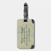 Starlight City Nights Bagagelabel (Achterkant verticaal)