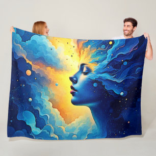 Starlight Consciousness Spirituele energie Fleece Deken