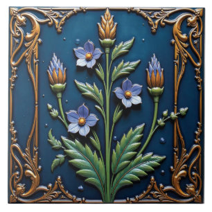 Starlight Deco Bloem Tegeltje