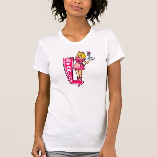 Starlight Diner Waitress T-Shirt (Voorkant)