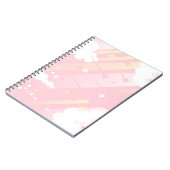 Starlight Dreamer Spiral Photo Notitieboek (Linkerzijde)