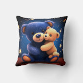 Starlight DreamerThrow Pillow- Knuffel Teddy Bear Kussen (Achterkant)