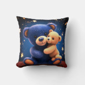 Starlight DreamerThrow Pillow- Knuffel Teddy Bear Kussen (Voorkant)
