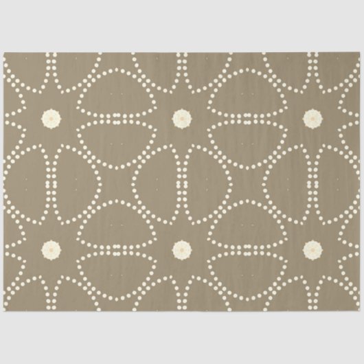 Starlight Elegance: minimalistisch weefselpapier Tissuepapier (Voorkant)