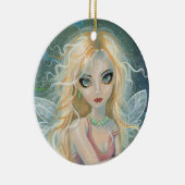 Starlight Fairy Fantasy Art Keramisch Ornament (Rechts)