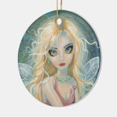 Starlight Fairy Fantasy Art Keramisch Ornament (Links)