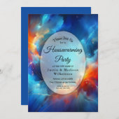 Starlight Fusion of Fire and Ice Housewarming  Kaart (Voorkant / Achterkant)