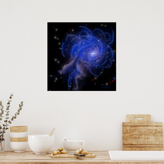 Starlight Galaxy Poster (Keuken)