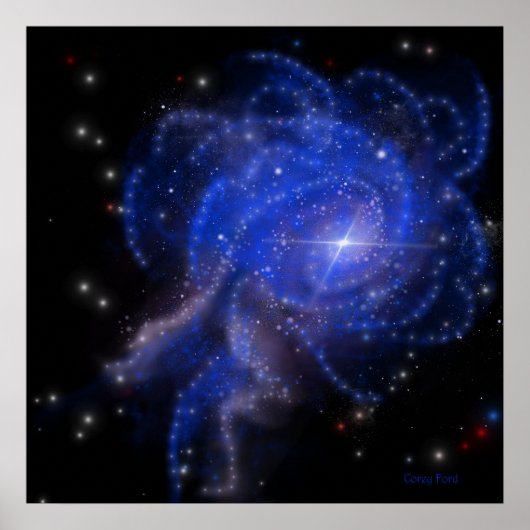 Starlight Galaxy Poster (Voorkant)