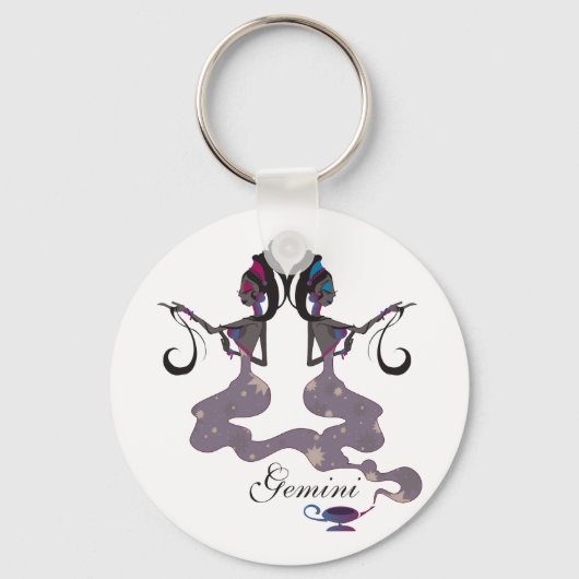 Starlight Gemini Sleutelhanger (Voorkant)