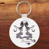 Starlight Gemini Sleutelhanger (Voorkant)