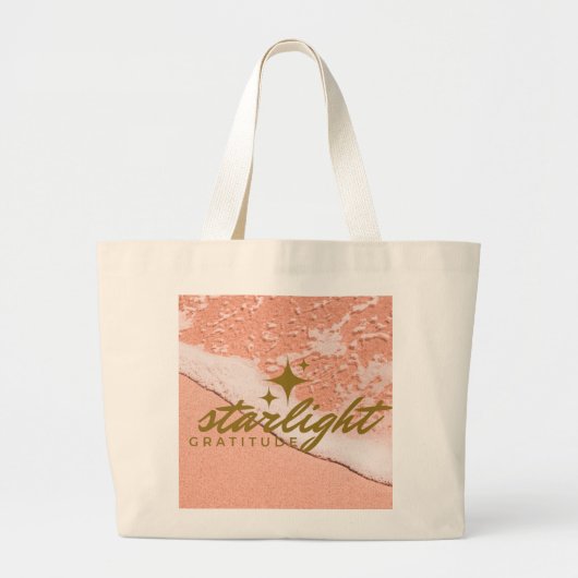 starlight gratitude grote tote bag (Voorkant)