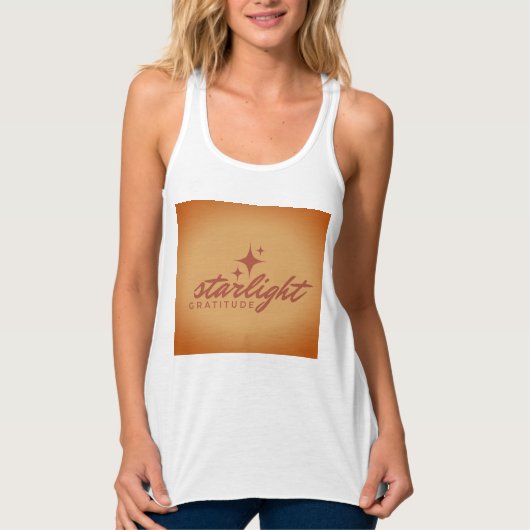 starlight gratitude tank top (Voorkant)
