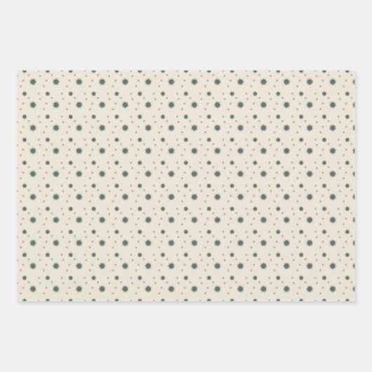 Starlight in drie kleuren inpakpapier set van 3 (Voorkant 2)