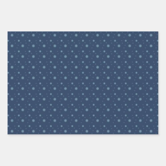 Starlight in drie kleuren inpakpapier set van 3 (Voorkant)