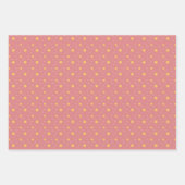 Starlight in drie kleuren inpakpapier set van 3 (Voorkant 2)