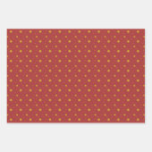 Starlight in drie kleuren inpakpapier set van 3 vel (Voorkant)
