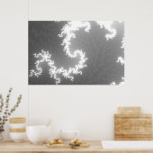 Starlight in zwart-wit poster (Keuken)