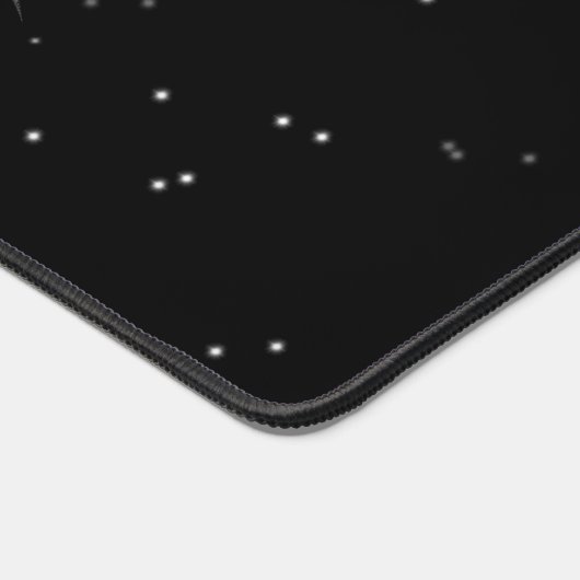 Starlight-leeuw met kroonmonogram bureaumat (Hoek)