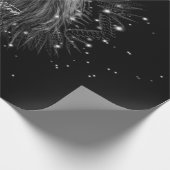 Starlight-leeuw met kroonmonogram cadeaupapier (Hoek)