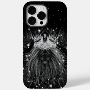 Starlight-leeuw met kroonmonogram Case-Mate iPhone 14 pro max hoesje
