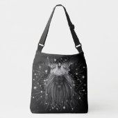 Starlight-leeuw met kroonmonogram crossbody tas (Voorkant)