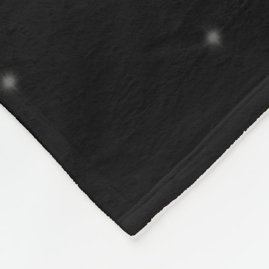 Starlight-leeuw met kroonmonogram fleece deken (Hoek)