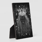 Starlight-leeuw met kroonmonogram fotoplaat (Zijkant)