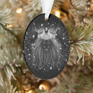 Starlight-leeuw met kroonmonogram ornament