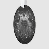 Starlight-leeuw met kroonmonogram ornament (voorkant)