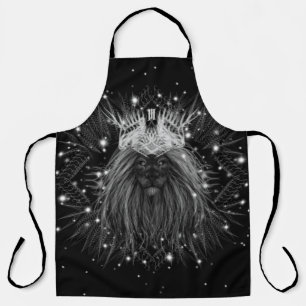 Starlight-leeuw met kroonmonogram schort