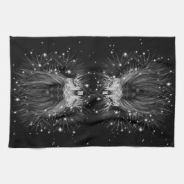 Starlight-leeuw met kroonmonogram theedoek