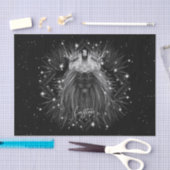 Starlight-leeuw met kroonmonogram tissuepapier (Craft)