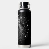 Starlight-leeuw met kroonmonogram waterfles (Achterkant)