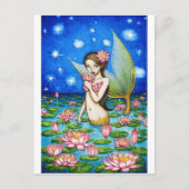 Starlight Lily Mermaid Briefkaart (Voorkant)