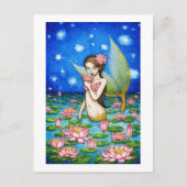 Starlight Lily Mermaid Briefkaart (Voorkant)