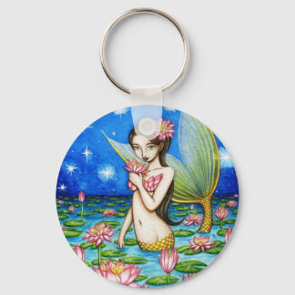 Starlight Lily Mermaid Sleutelhanger