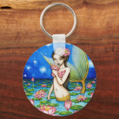 Starlight Lily Mermaid Sleutelhanger (Voorkant)